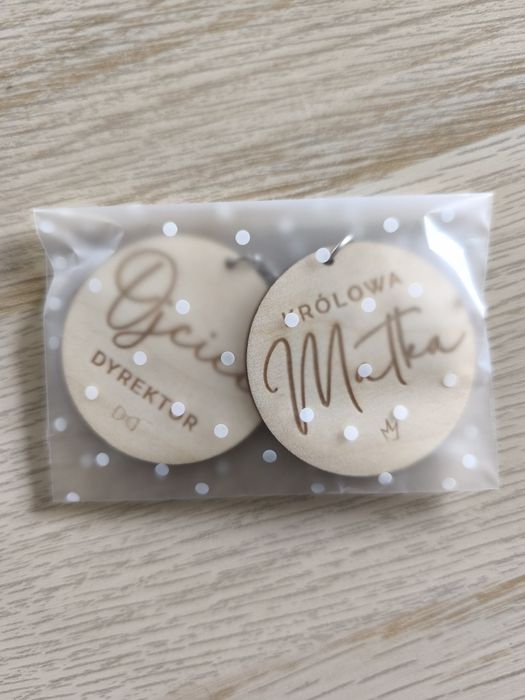 Zestaw breloków królowa matka i ojciec dyrektor