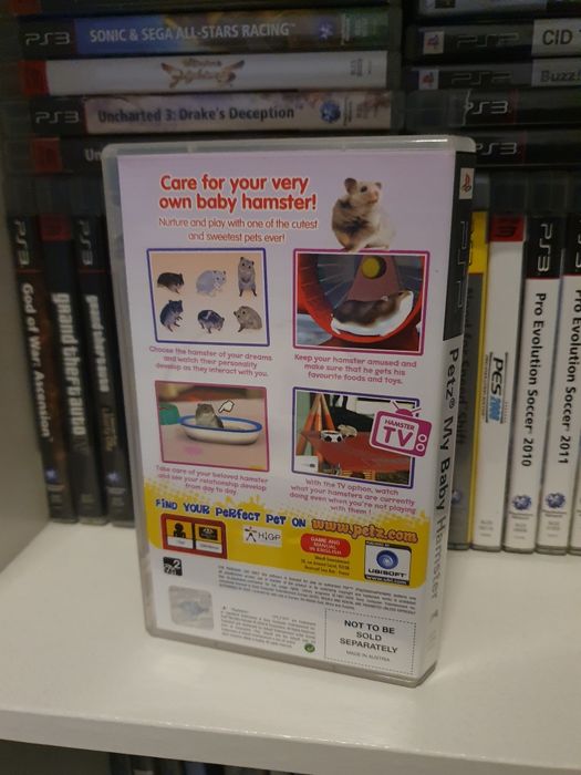 Jogo PSP Petz: My Baby Hamster