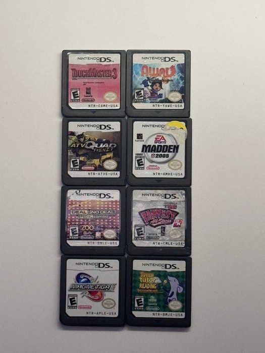 Набір 8 ігор Nintendo DS – спорт, пазли, вікторини (USA, англійська)