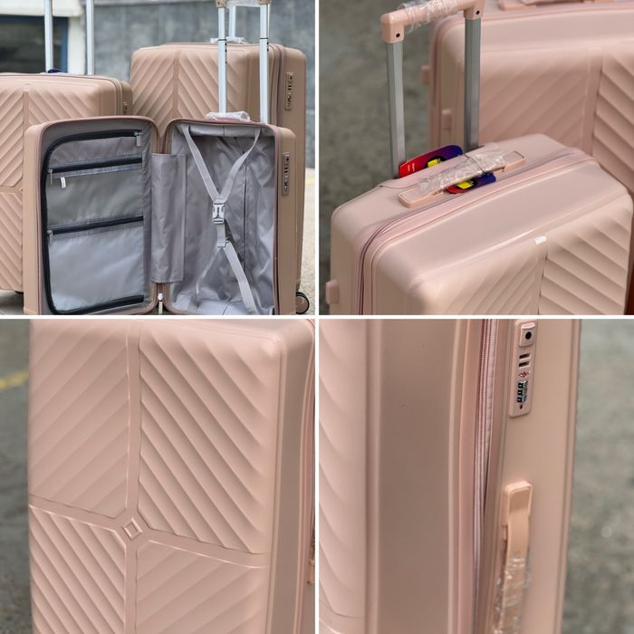 Акция.Пластик.Ткань. Чемодан MRS на колесах , сумка на колесах .