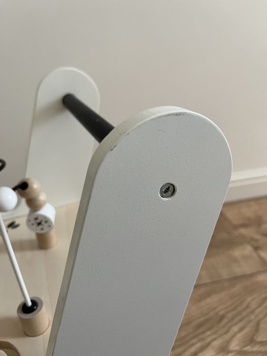 Mamabrum Drewniany pchacz chodzik stolik edukacyjny