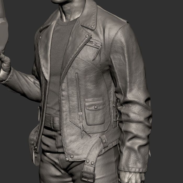 Figurka 3D  Terminator– Fan Art, druk 16K