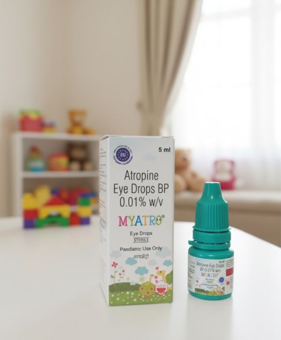 Глазные карли Атропин Myatro 0,01%