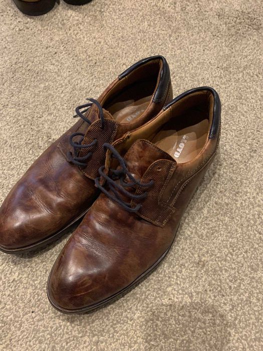 Brązowe, skórzane buty marki Lloyd rozmiar 42