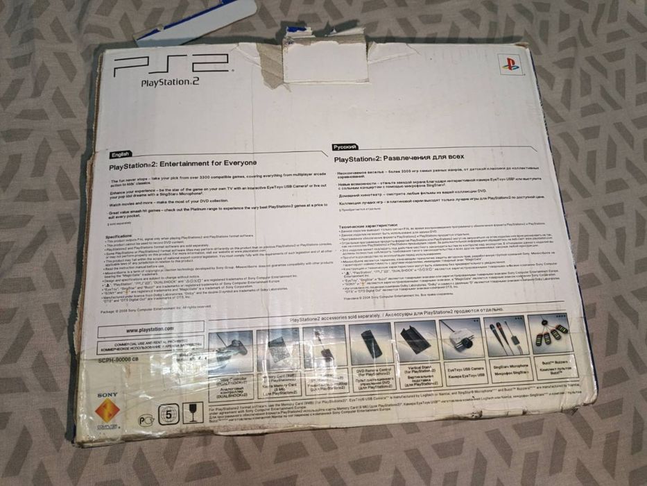 Продам Playstation 2 Slim (SCPH-90004), Все в описании