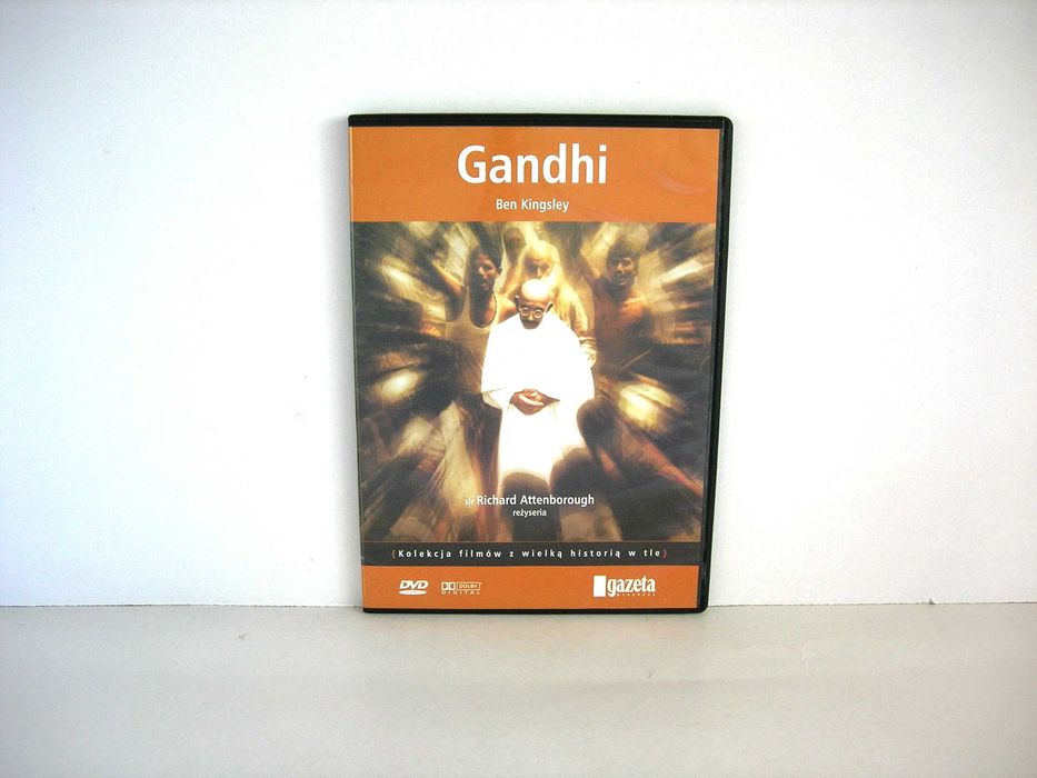 "Gandhi" DVD Richard Attenborough 1982 seria Gazety Wyborczej