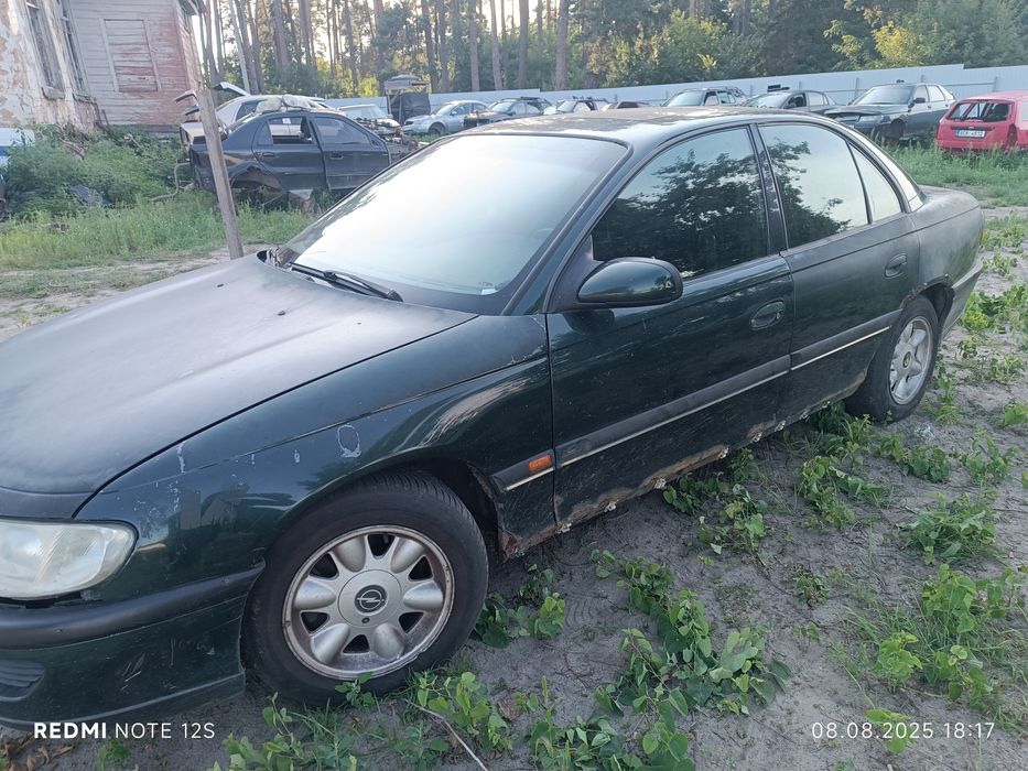 Розборка Opel Omega B 1995 рік 2.5 бензин газ Опель Омега Б седан