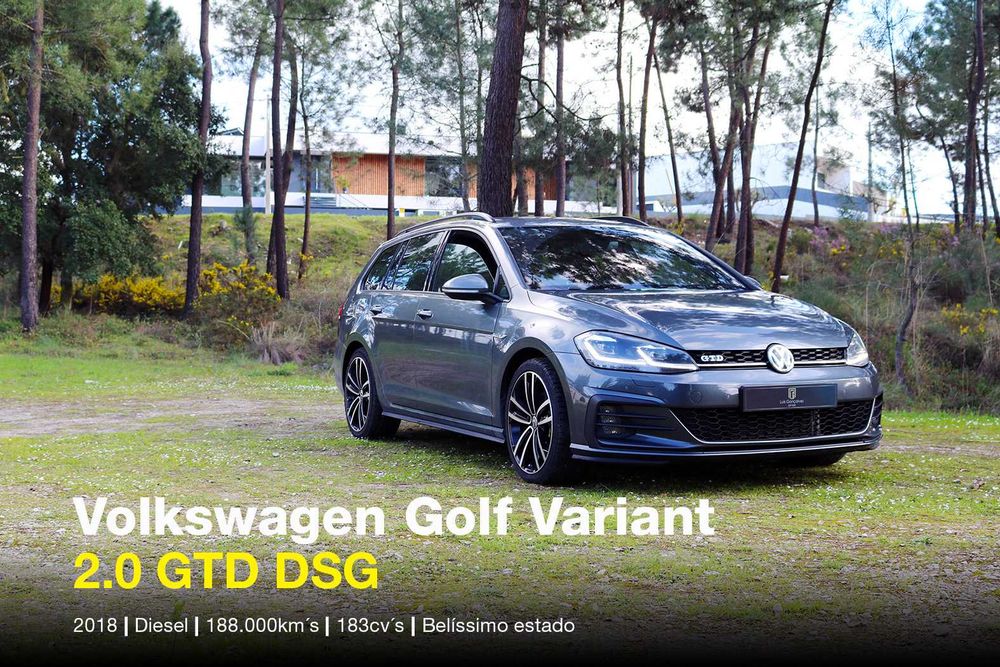 Volkswagen Golf Variant 2.0 GTD DSG**Irrepreensível**
