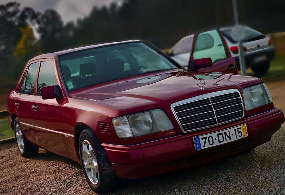 Mercedes E w124 250D caixa automática motor Om 605