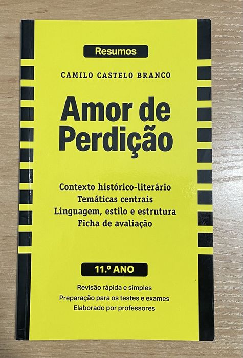Livro de Resumos - Amor de Perdição