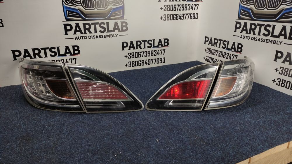 Ліхтарі задні Лед Mazda 6 GH 2008-2013  фонарь , фара , стопи,фонарі
