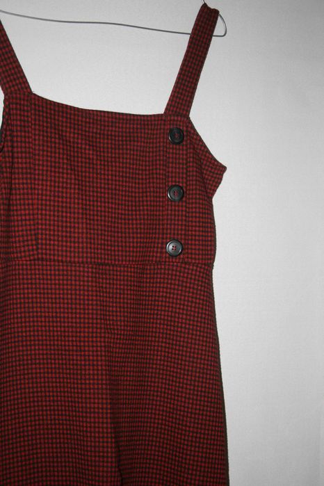 Vestido Xadrez Pull&Bear