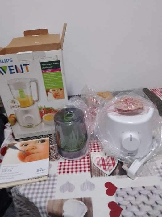 Panela a vapor e misturador