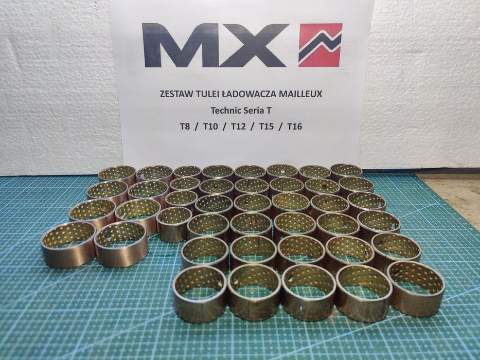 Zestaw tulei ładowacza MAILLEUX T8  T10  T12  T15  T16, CLAAS FL100