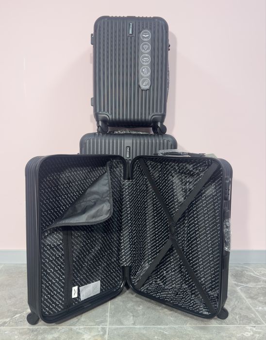 ПОЛЬСЬКА валіза WINGS ABS, валіза на 4 колесах , чемодан на колесах