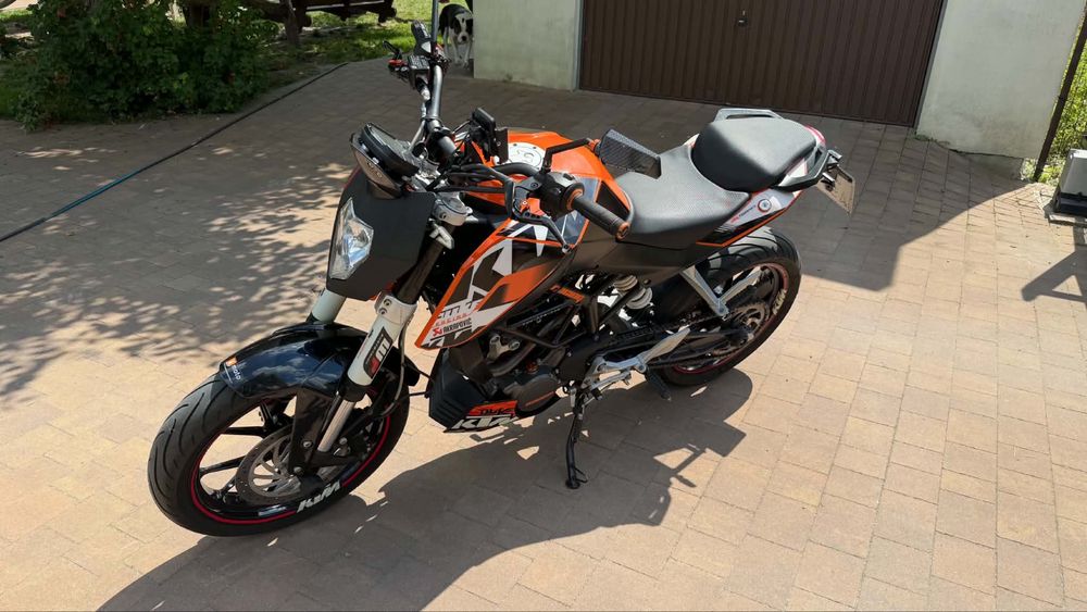 KTM Duke 125, 2012 rok., przebieg 13,5 tys.