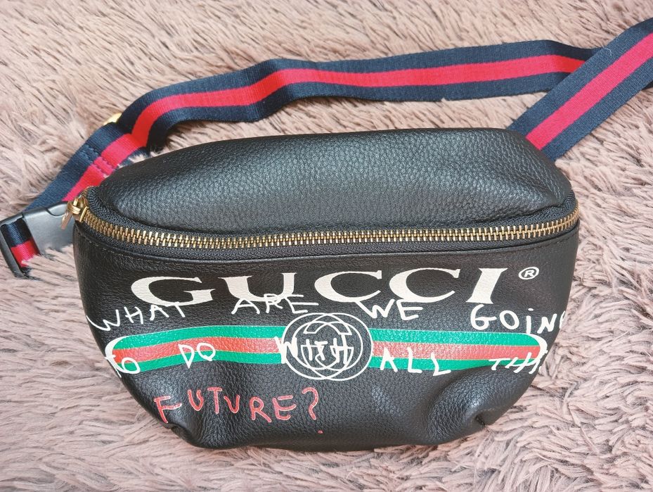 Nerka skórzana Gucci