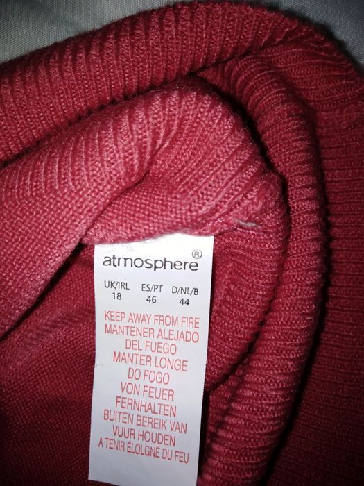 SALDOS - Camisola malha rosa, muito macia