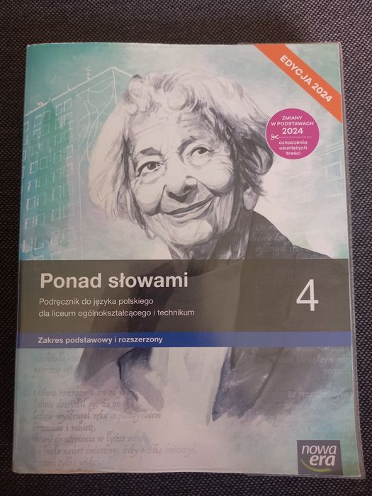 Podręcznik do polskiego ponad słowami 4
