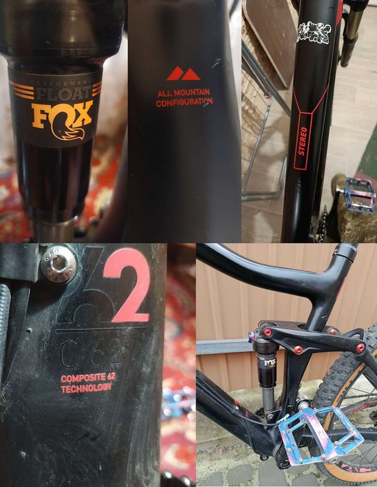 Cube Stereo C:62 Carbon 27.5 Fox | Shimano XT | 13 кг