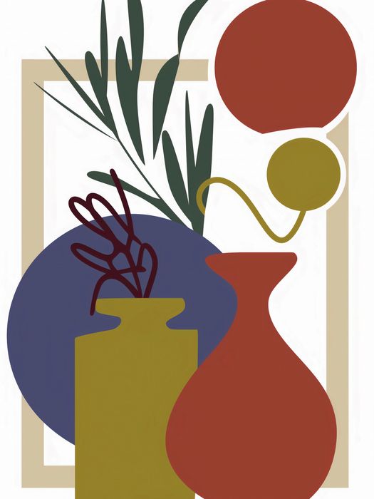 Plakat 60x80cm Natury Martwe