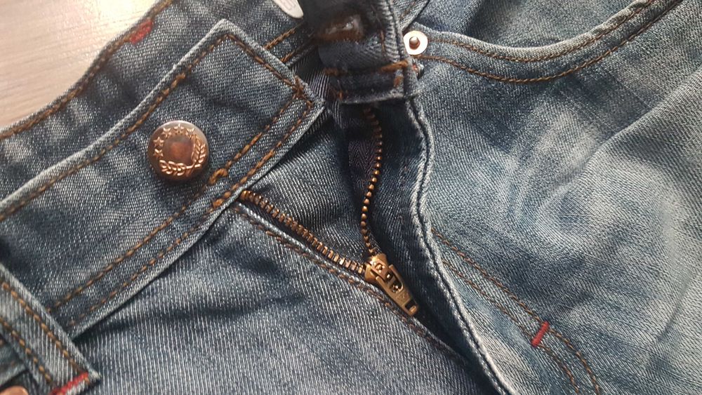 Męskie Spodenki Jeans Denim Co 32mm Pas 86cm Idealne