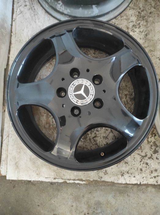 349 Felgi aluminiowe ORYGINAŁ MERCEDES A i B R 16 5x112 Ładne Czarne