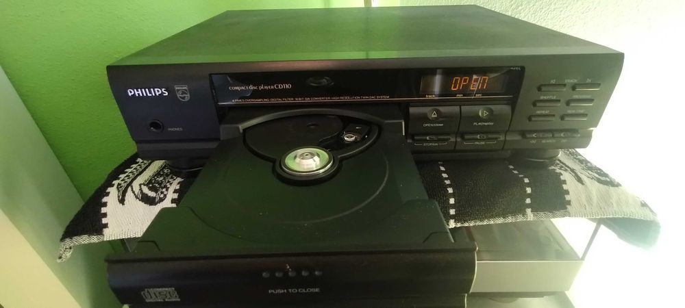 Leitor CD vintage Philips CD110447404550096824321