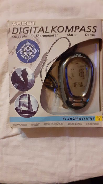 Bússola Ascot digital compass