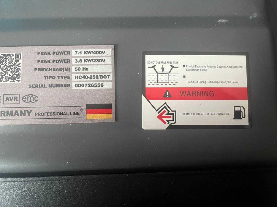 Генератори Fritsang F7910SG7