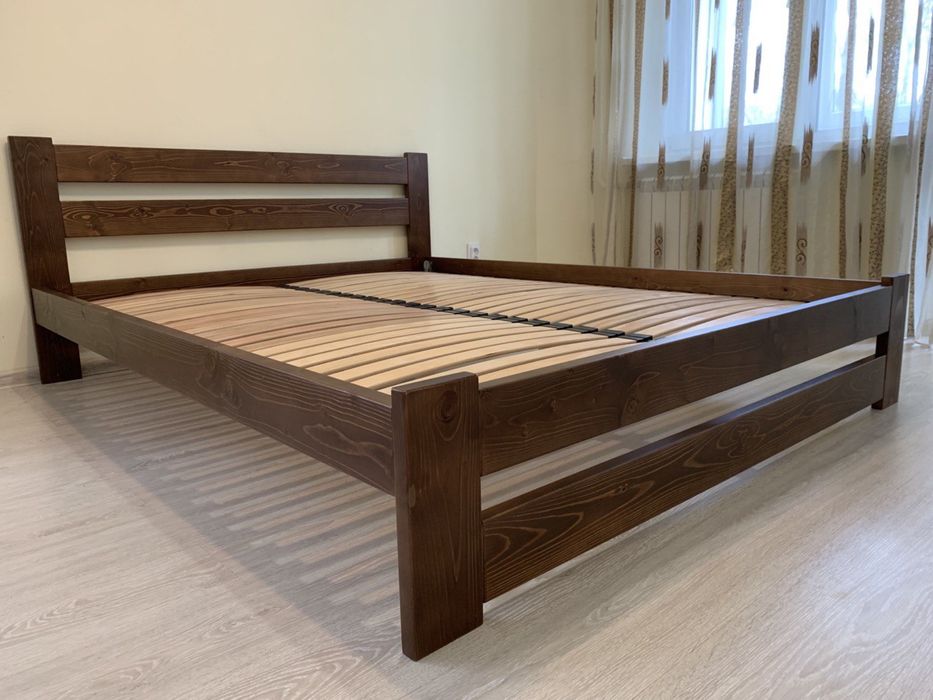 ЛІЖКО З ДЕРЕВА від виробника деревʼяне ліжко з масиву