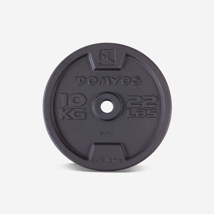 Conj. 93 kg halteres e barras musculação com disco ferro fundido