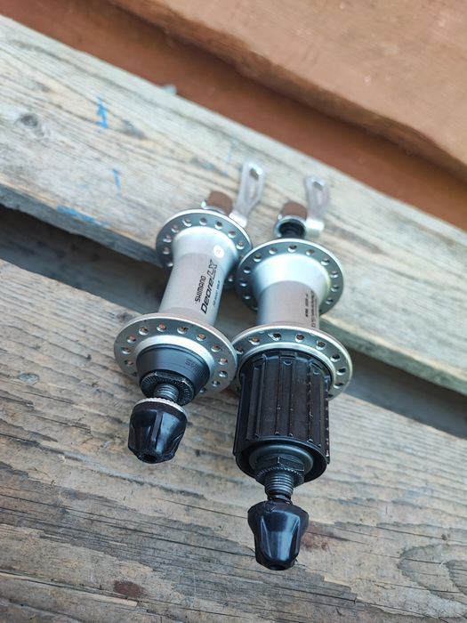 Piasty kół rowerowych Shimano Deore LX M580 32H 9s Retro MTB