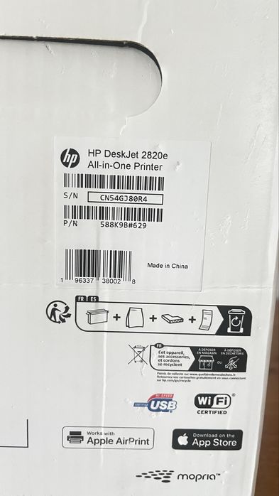 Impressora HP DeskJet 2820e