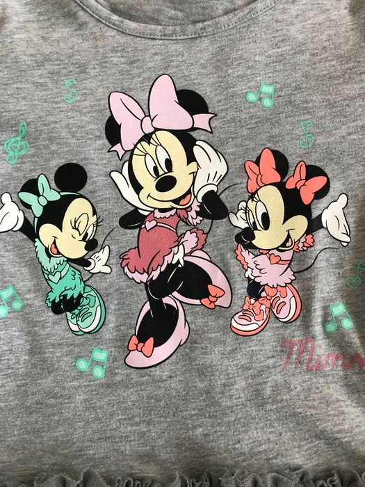 Sukienka z długim rękawem, Myszka Minnie, rozm. 122/128, H&M