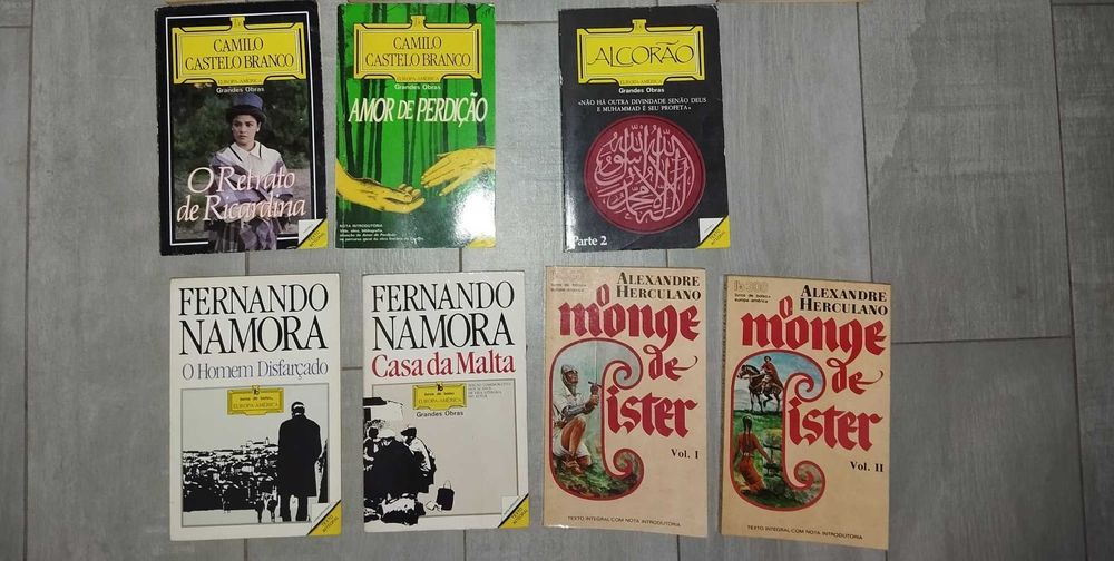 Clássicos Portugueses- Camilo Castelo Branco, Fernando Namora e  Outro
