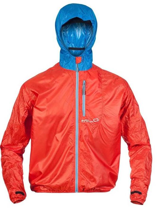 AW3 Męska Kurtka Wiatroodporna Techniczna Ultralekka Milo Run XS (164)