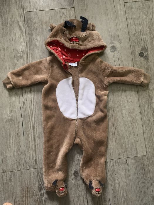 Pajac renifer ocieplany 68