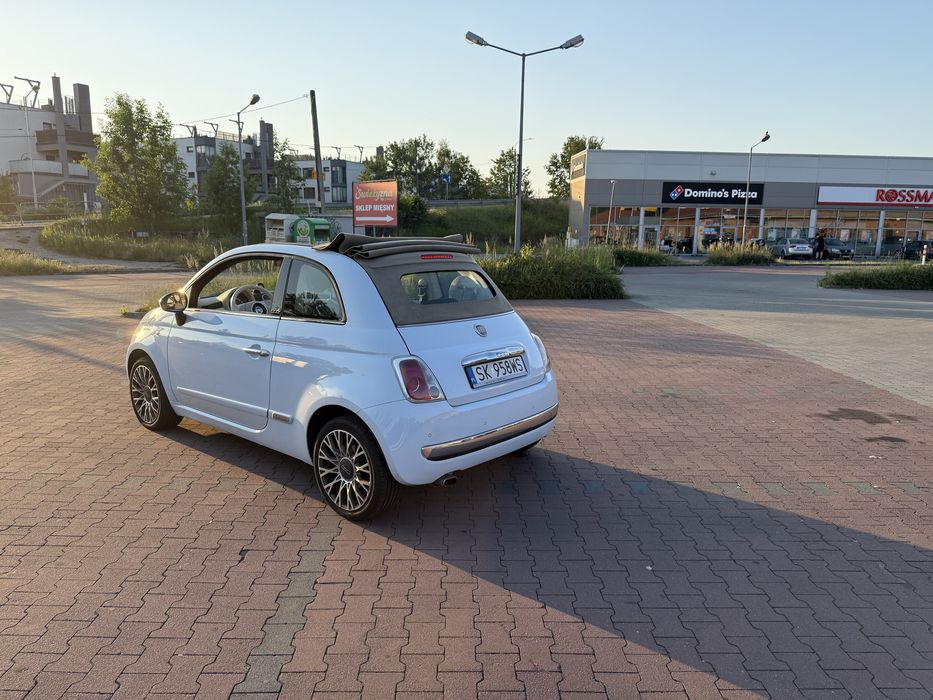 Fiat 500 1.4 500c sport, kabriolet 100KM +LPG, wersja limitowana, cabrio