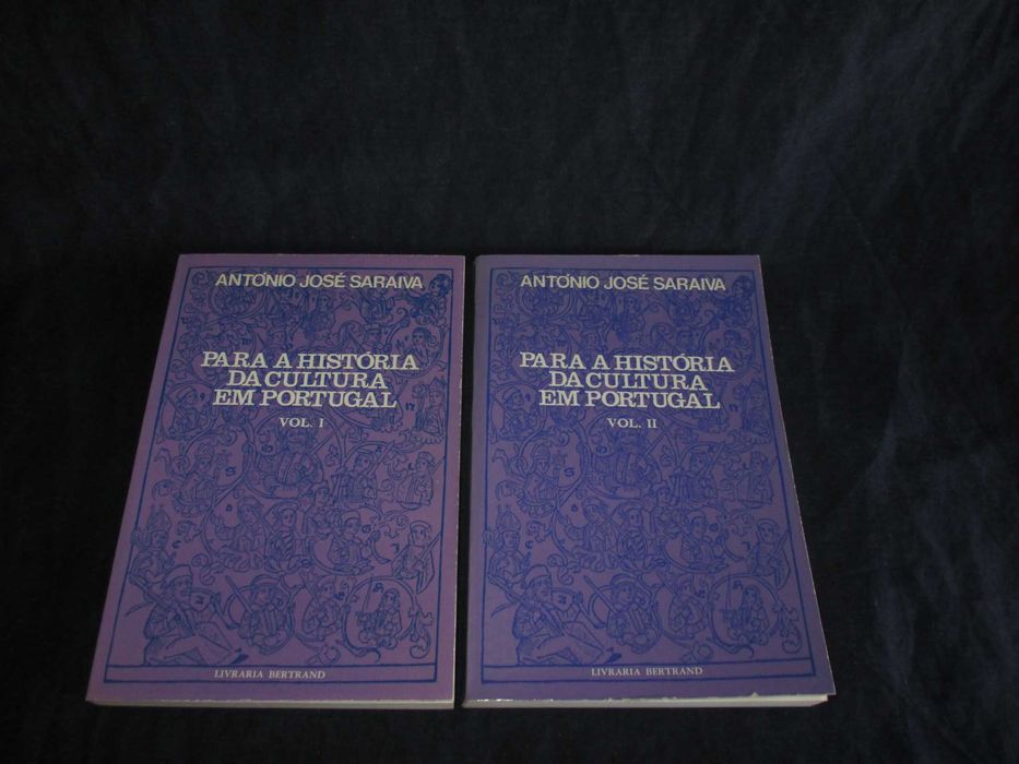 Livros Para a História da Cultura em Portugal António José Saraiva 2 V