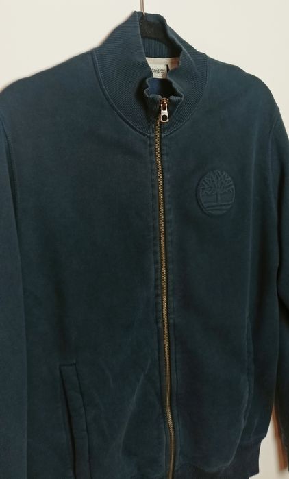 Męska bluza Timberland granatowa full zip M klasyk premium