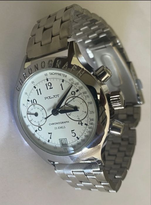Relógio Poljot Cronógrafo.