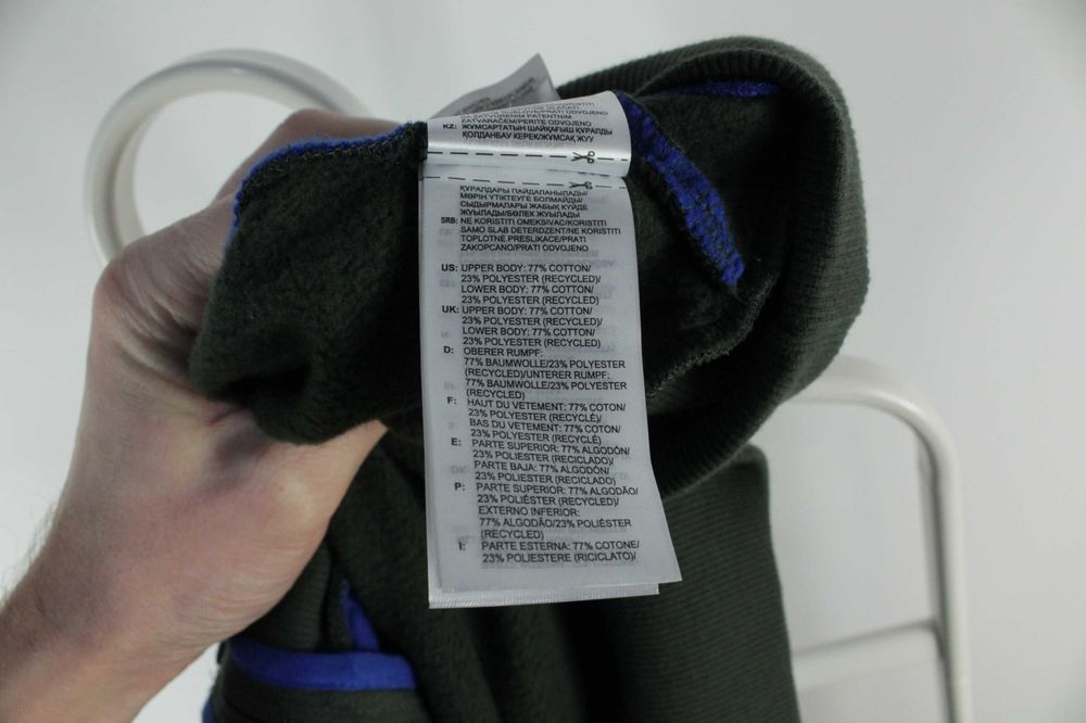 Тепле спортивне худі толстовка кофта Adidas Оригінал Розмір 2-3 ХЛ