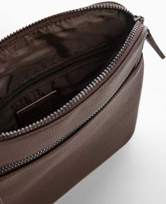 Nowa brązowa listonoszka Mango – elegancki model