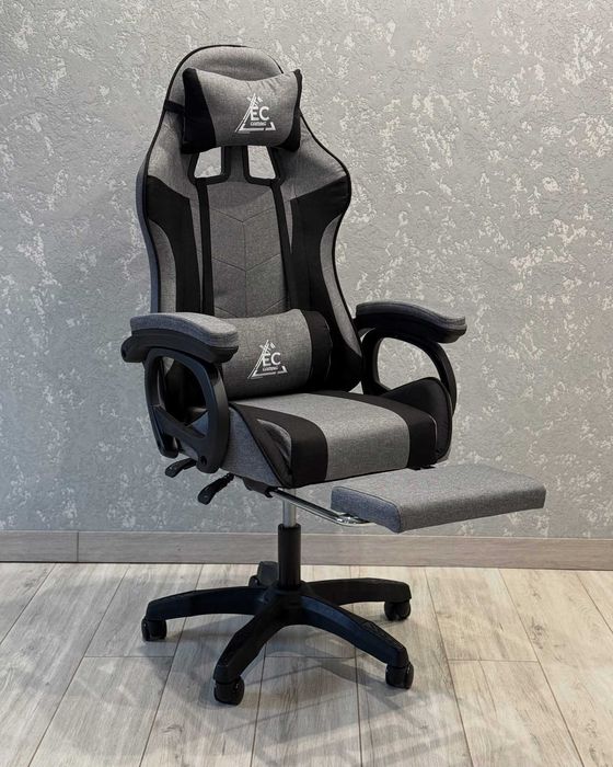 Компютерне крісло тканеве Крісло офісне для роботи ,навчання +МАСАЖЕР