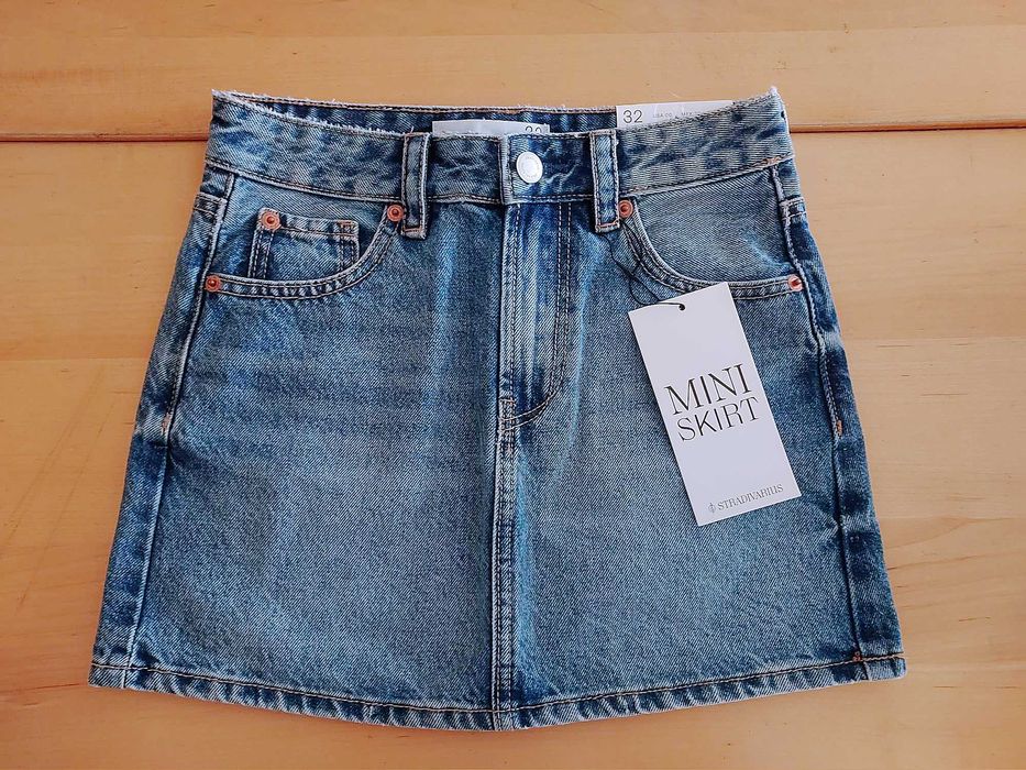 Mini-saia de ganga Stradivarius NOVA