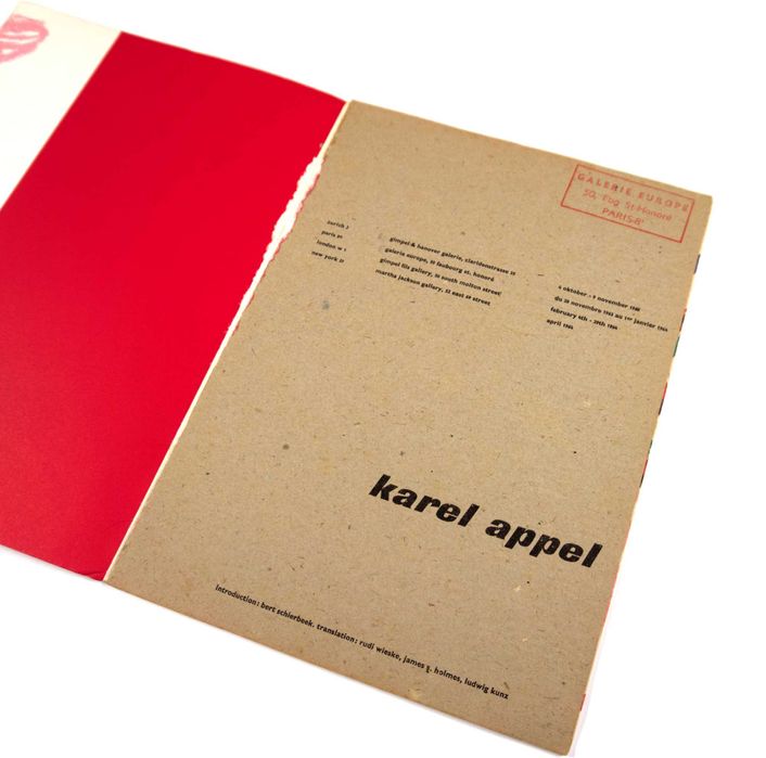 Karel Appel Nudes 1966 Catálogo da exposição