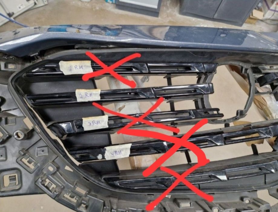 Решітка радіатора Mazda частини CX9, молдинги