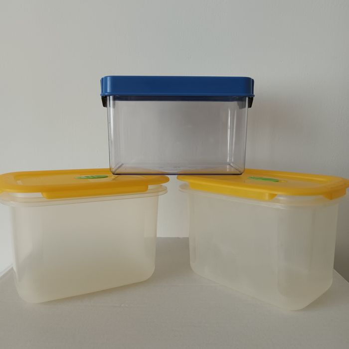 DUŻE Pojemniki na żywność 1.25 l  ZESTAW