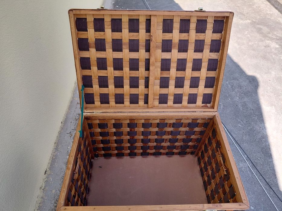 Arca em Vime Artesanal